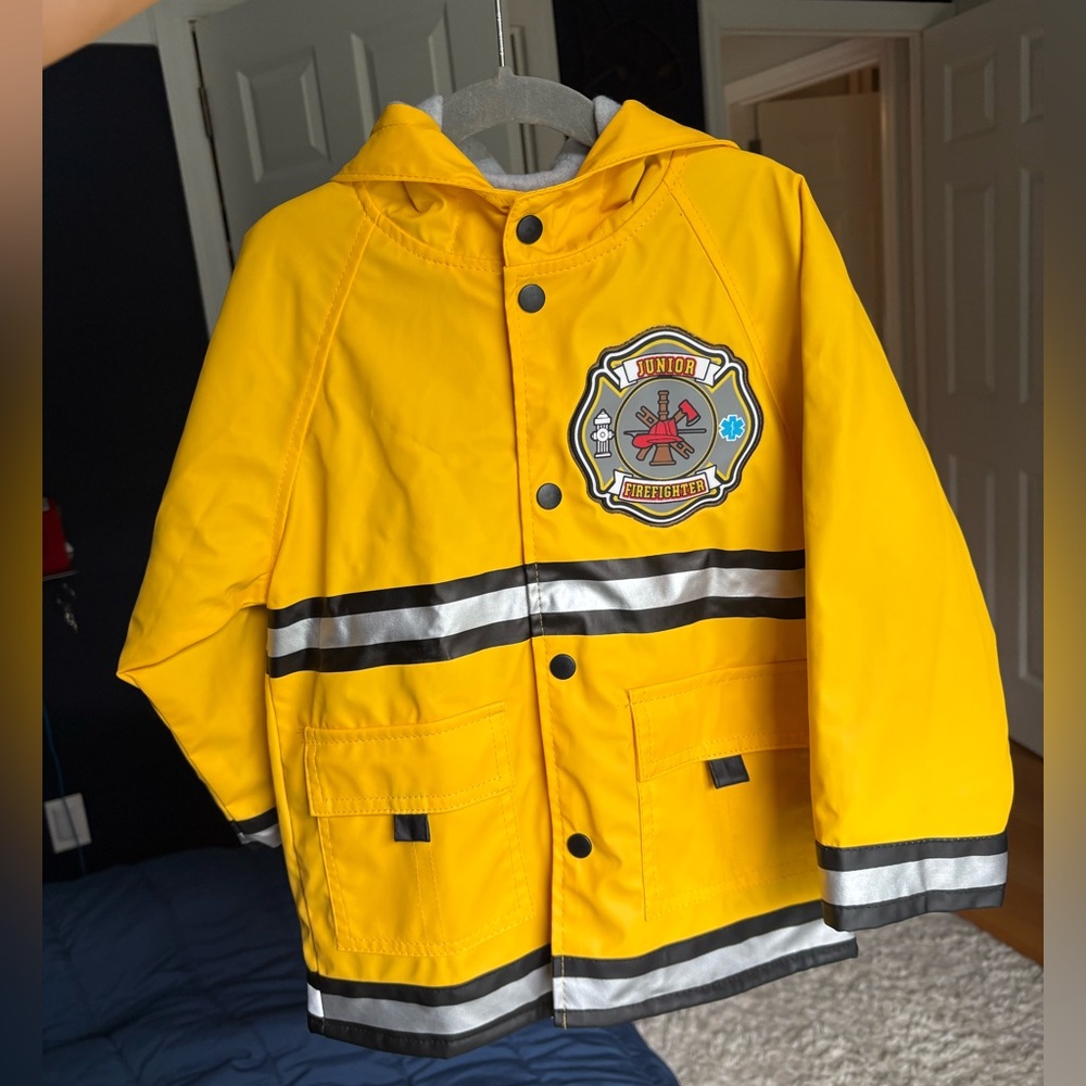 Kids Firefighter Rain Jacket